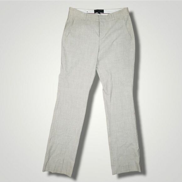 Banana Republic Jackson Fit Curved Flax Straight Leg Pant Size 0 - Picture 2 of 7